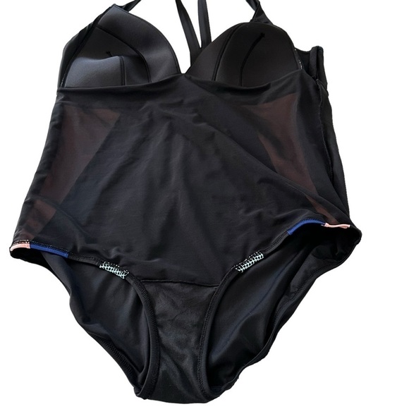 CITY CHIC COLOR BLOCK ONE PIECE SWIMSUIT SIZE MEDIUM/18 - Picture 7 of 16